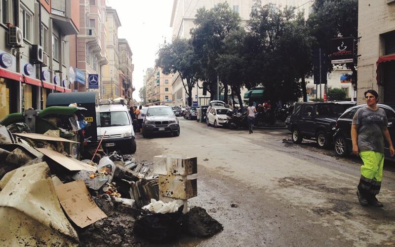 Alluvione a Genova 10 ottobre 2014